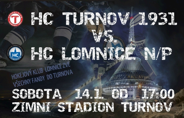 V sobotu t�et� derby v Turnov�