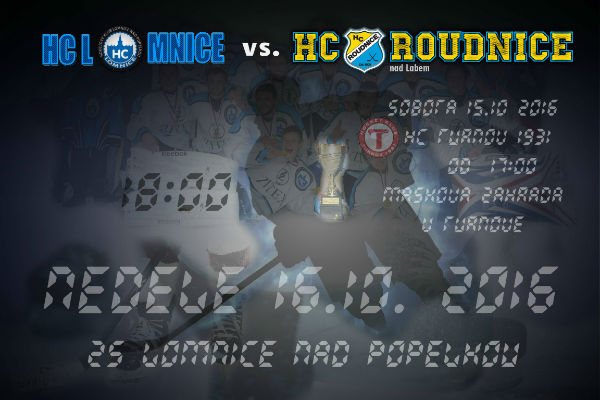 Sobota -derby v Turnov�. Ned�le doma Roudnice n/L